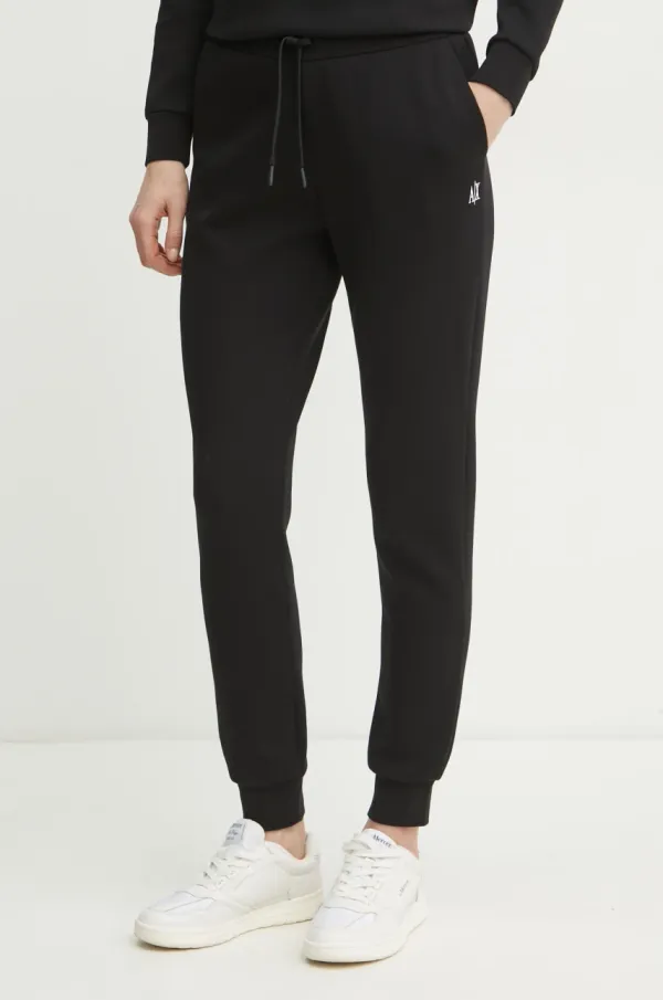 Armani Exchange Spodnji del trenirke Armani Exchange ženski, črna barva, XW000824 AF10818