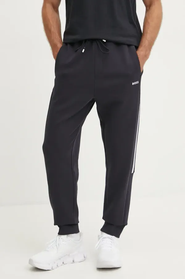 BOSS Green Spodnji del trenirke Boss Green mornarsko modra barva, 50511517