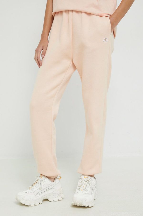 Champion Spodnji del trenirke Champion ženski, oranžna barva