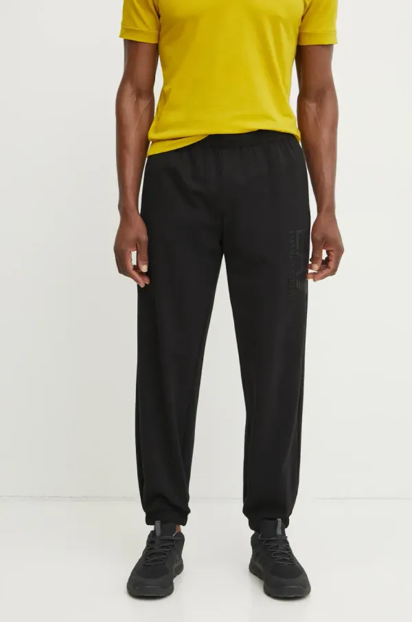 EA7 Emporio Armani Spodnji del trenirke EA7 Emporio Armani moški, črna barva, AF13512.7M000233