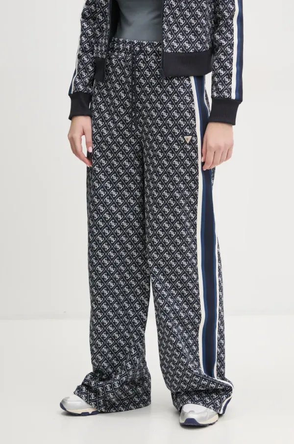 Guess Spodnji del trenirke Guess JEAN ženski, mornarsko modra barva, V5RB03 KCO90