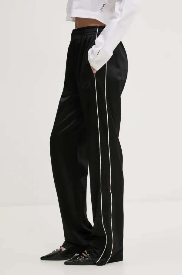 HUGO Spodnji del trenirke HUGO črna barva, 50530669