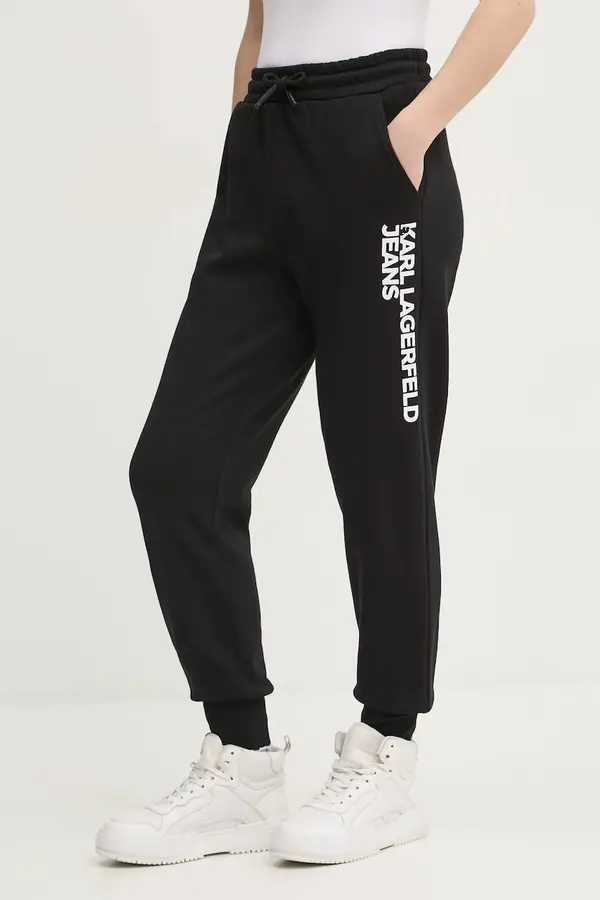 Karl Lagerfeld Jeans Spodnji del trenirke Karl Lagerfeld Jeans