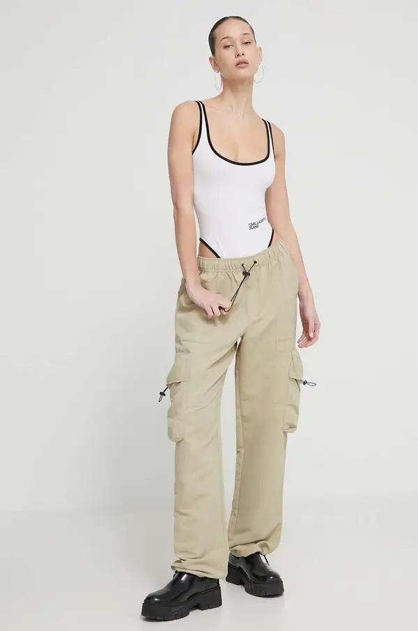 Karl Lagerfeld Jeans Spodnji del trenirke Karl Lagerfeld Jeans