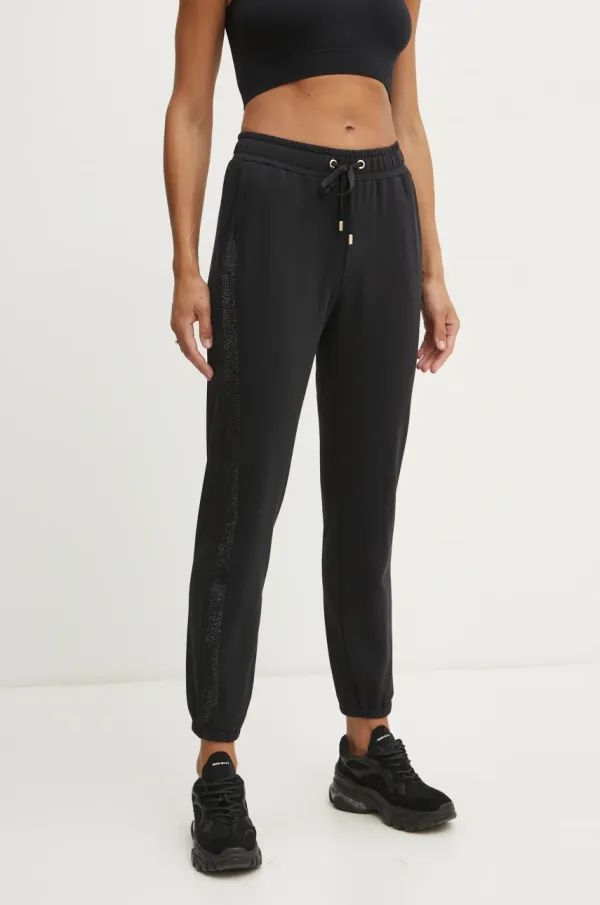 Liu Jo Spodnji del trenirke Liu Jo črna barva, TA5051 FS000