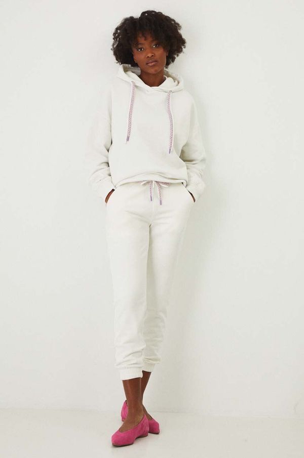 Medicine Spodnji del trenirke Medicine ženski, bež barva