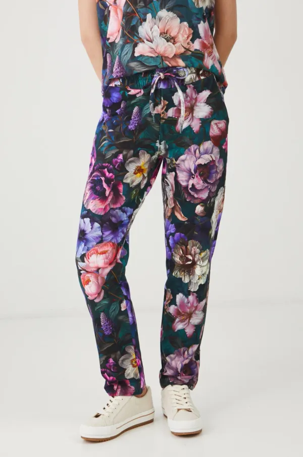 Medicine Spodnji del trenirke Medicine ženski, zelena barva