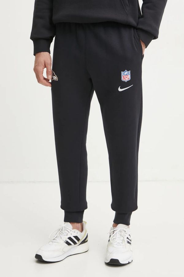 Nike Spodnji del trenirke Nike Baltimore Ravens črna barva, 02F7-00A-8G-4NZ