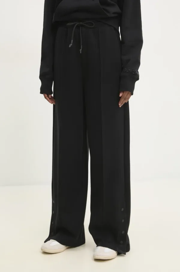 Patrizia Pepe Spodnji del trenirke Patrizia Pepe črna barva, 8P0701 J219