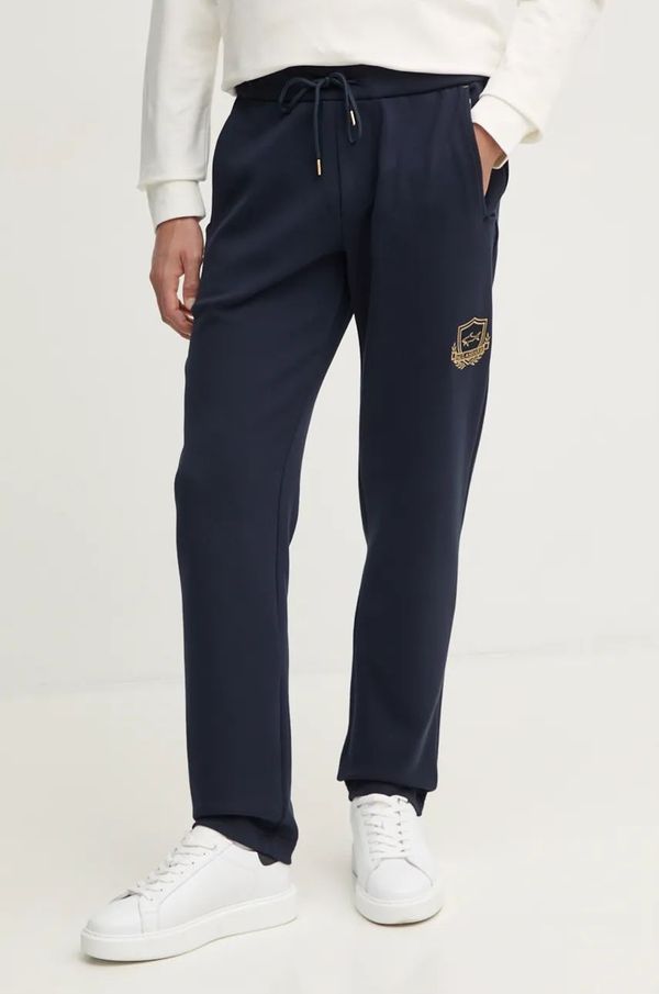 Paul&Shark Spodnji del trenirke Paul&Shark mornarsko modra barva, 14311854