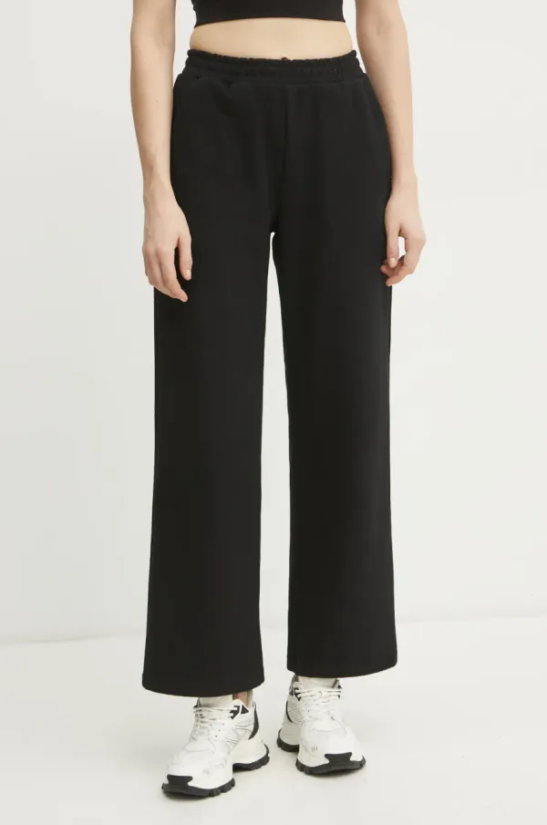 Plein Sport Spodnji del trenirke PLEIN SPORT ženski, črna barva, SAEC WJT2028 STE003N