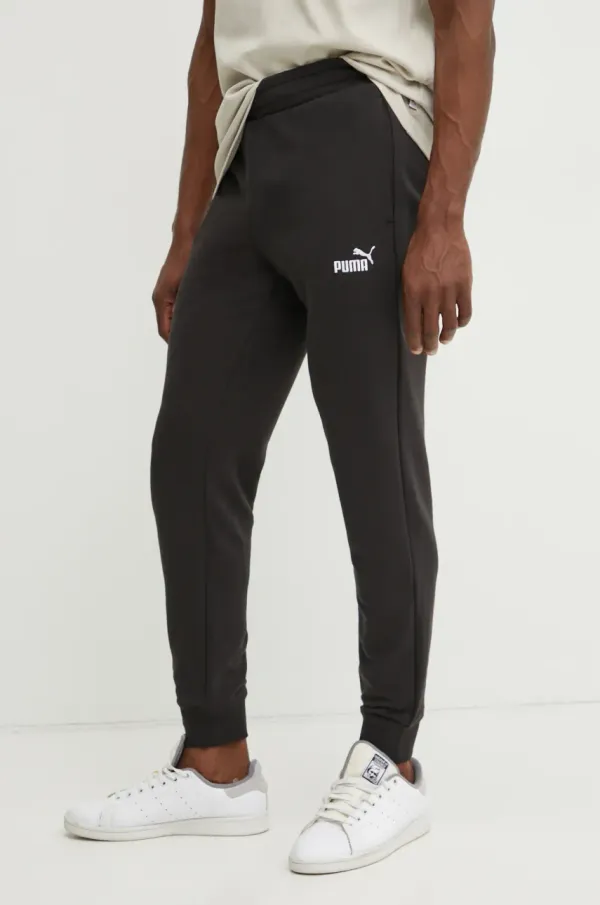 Puma Spodnji del trenirke Puma moški, črna barva, 682608