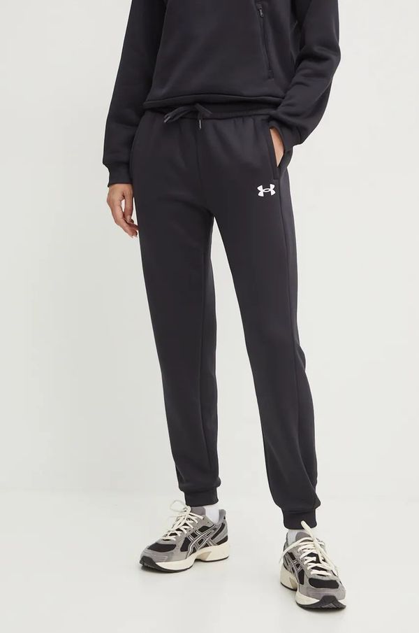 Under Armour Spodnji del trenirke Under Armour Armour Fleece črna barva, 1386510