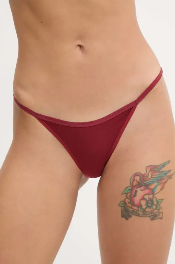Calvin Klein Underwear Spodnjice Calvin Klein Underwear bordo barva, 000QD5170E