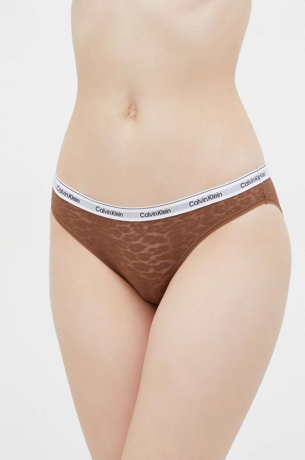 Calvin Klein Underwear Spodnjice Calvin Klein Underwear rjava barva