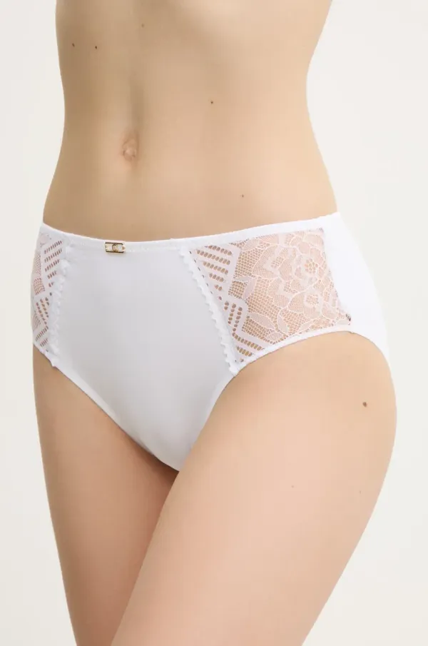 Chantelle Spodnjice Chantelle bela barva, C13XC5