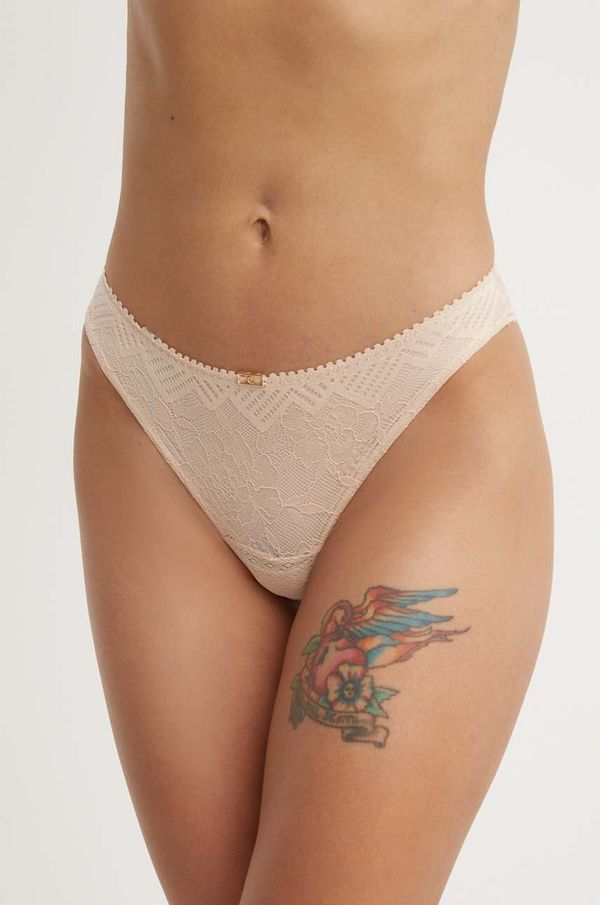 Chantelle Spodnjice Chantelle bež barva, C13XG0