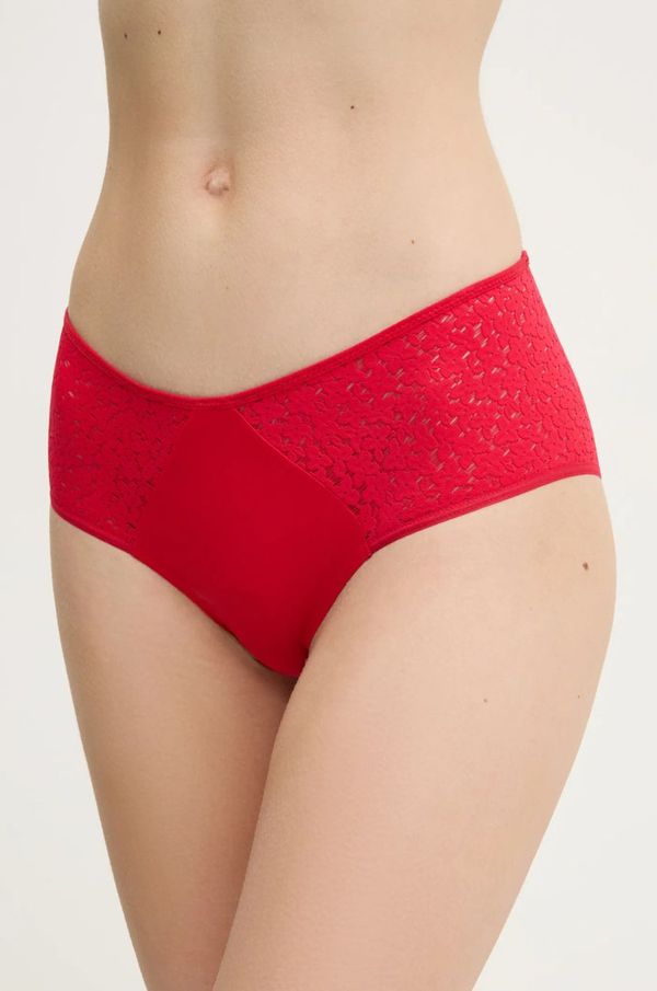 Chantelle Spodnjice Chantelle rdeča barva, C13F40