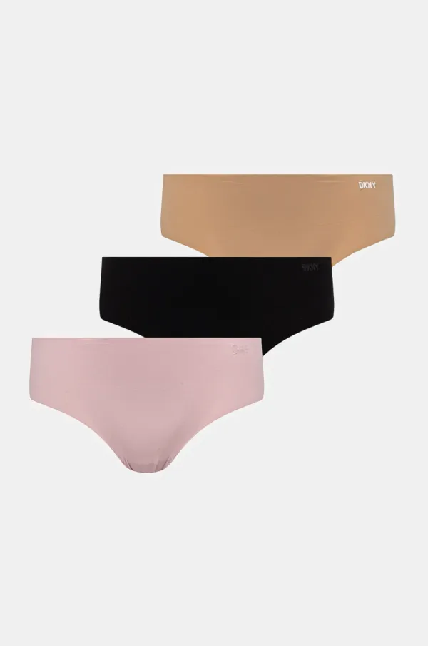 DKNY Spodnjice Dkny 3-pack črna barva