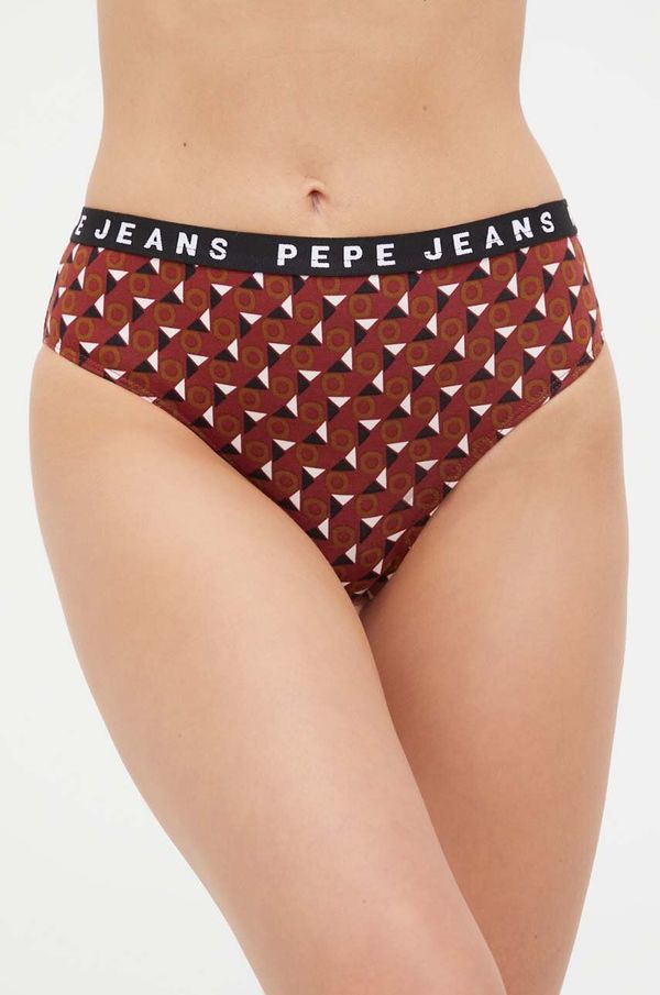 Pepe Jeans Spodnjice Pepe Jeans bordo barva