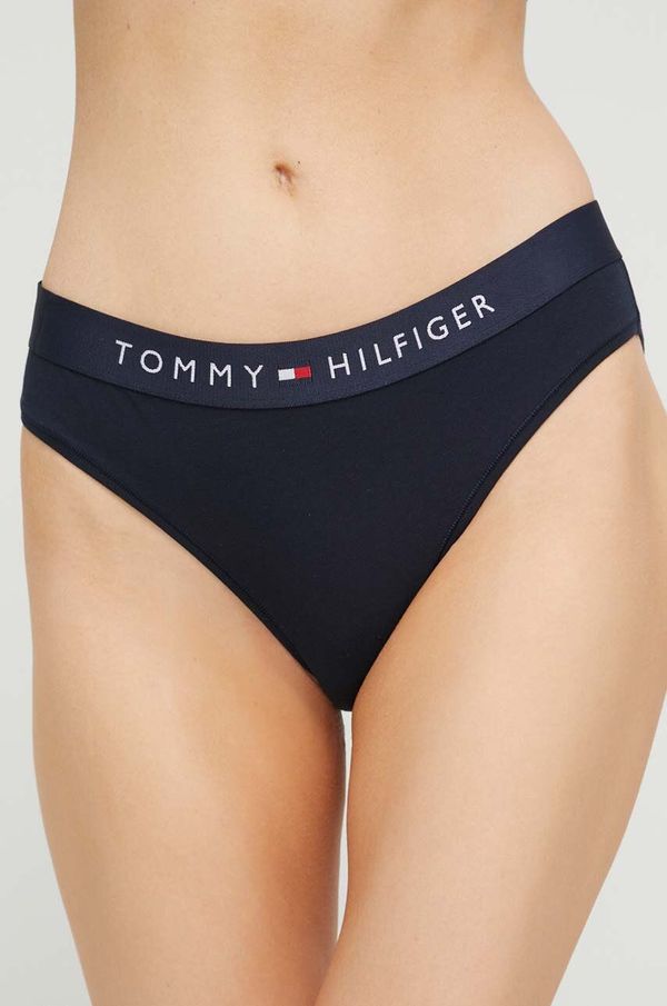 Tommy Hilfiger Spodnjice Tommy Hilfiger mornarsko modra barva