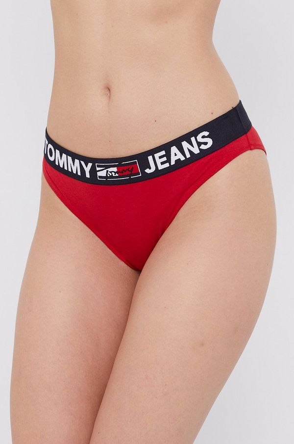 Tommy Jeans Spodnjice Tommy Hilfiger rdeča barva