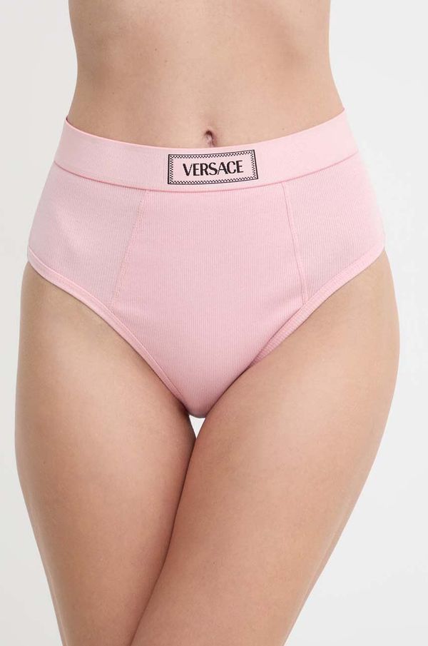 Versace Spodnjice Versace roza barva