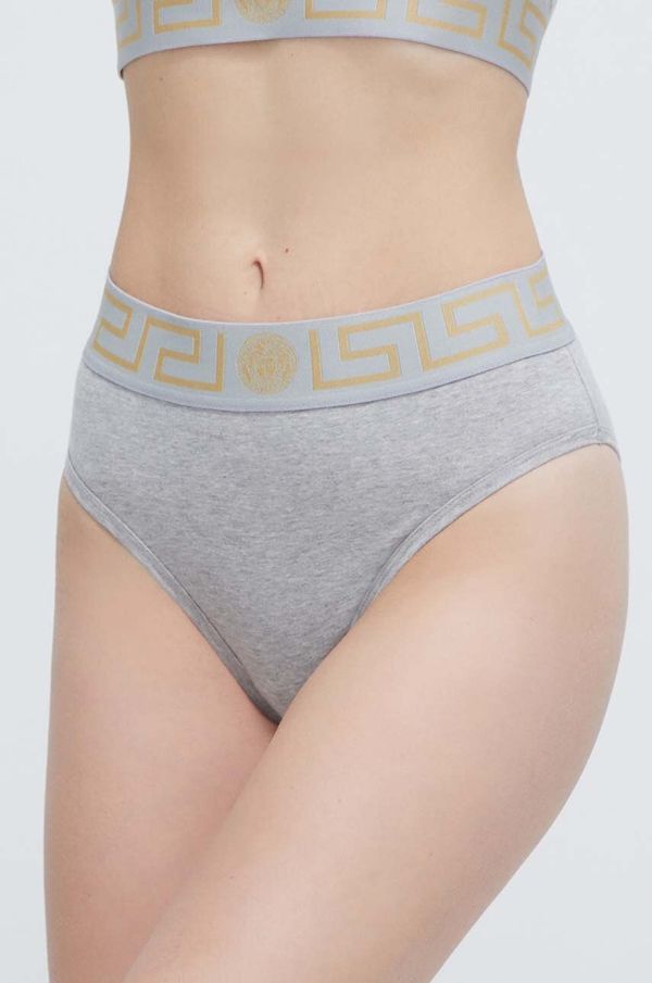 Versace Spodnjice Versace siva barva