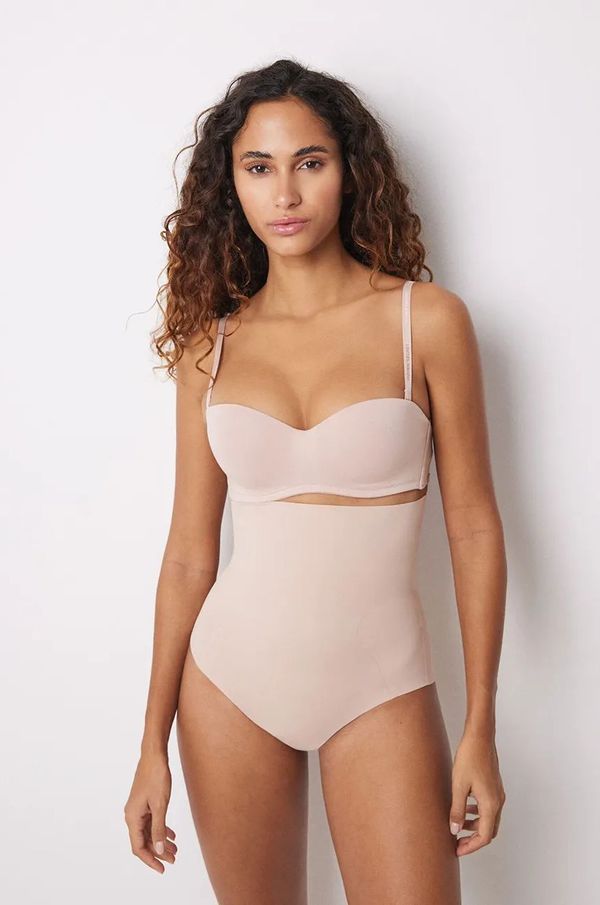 women'secret Spodnjice za oblikovanje postave women'secret SHAPE MICRO BONDING bež barva, 5182796