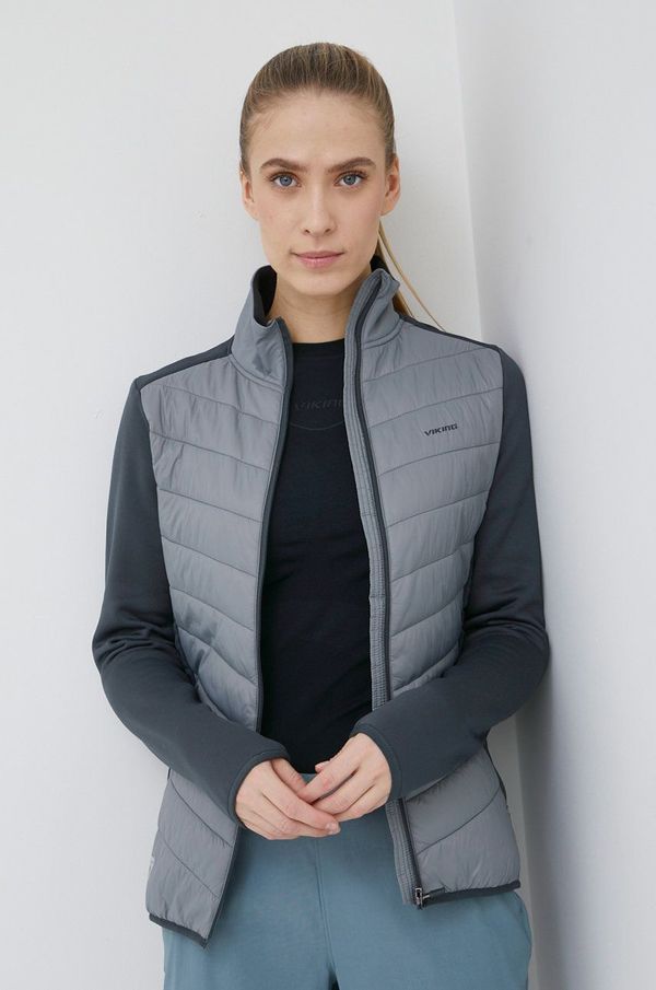 Viking Športna jakna Viking Becky Pro siva barva