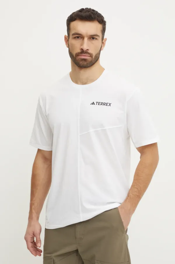 adidas TERREX Športna kratka majica adidas TERREX Multi bež barva, JE0391