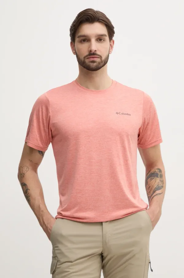 Columbia Športna kratka majica Columbia Columbia Hike črna barva, 1990391