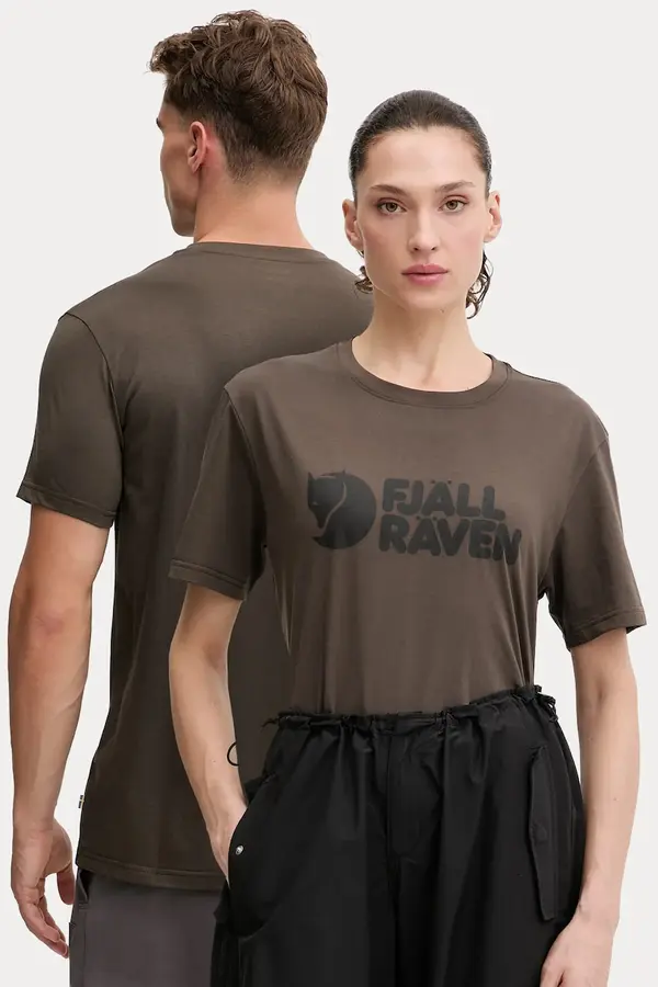 Fjallraven Športna kratka majica Fjallraven Fjallraven Logo