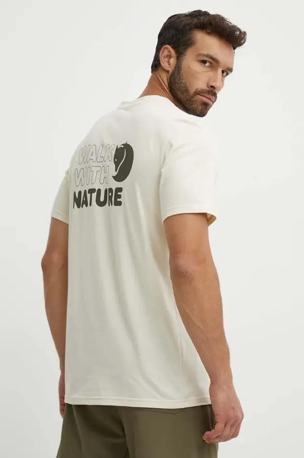 Fjallraven Športna kratka majica Fjallraven Walk With Nature