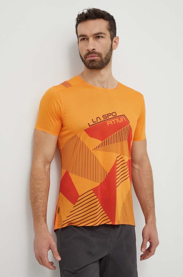 La Sportiva Športna kratka majica LA Sportiva Comp oranžna barva, F38102322
