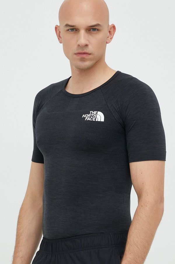 The North Face Športna kratka majica The North Face Mountain Athletics črna barva