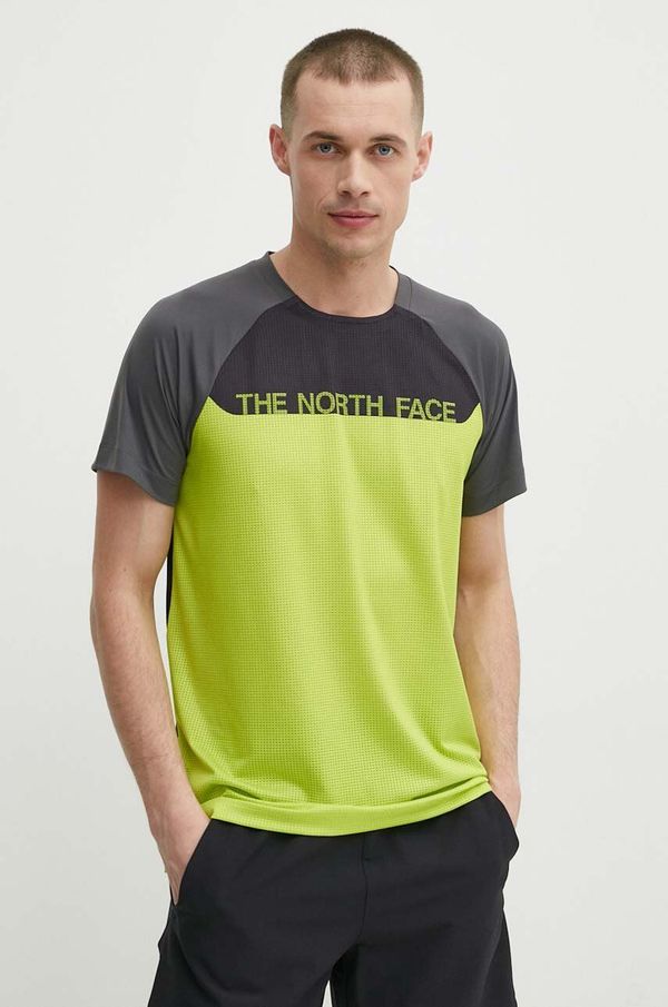 The North Face Športna kratka majica The North Face zelena barva, NF0A87TYWIP1