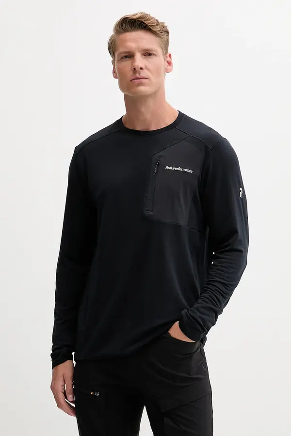 Peak Performance Športna majica z dolgimi rokavi Peak Performance Freelight