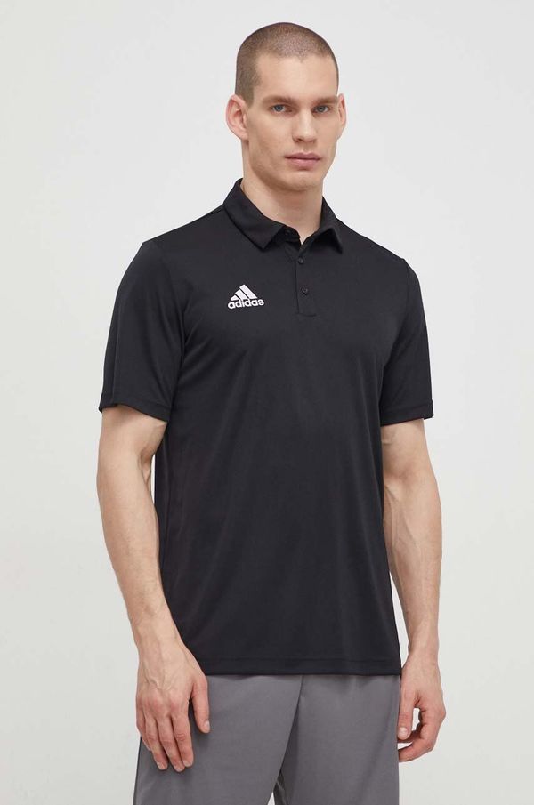 adidas Performance Športna polo majica adidas Performance Entrada 22 črna barva