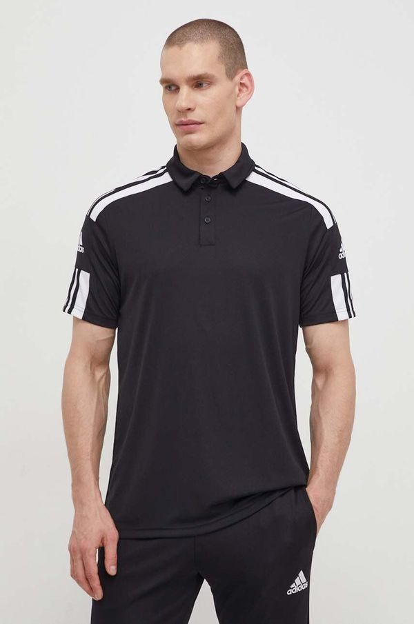 adidas Performance Športna polo majica adidas Performance Squadra 21 črna barva