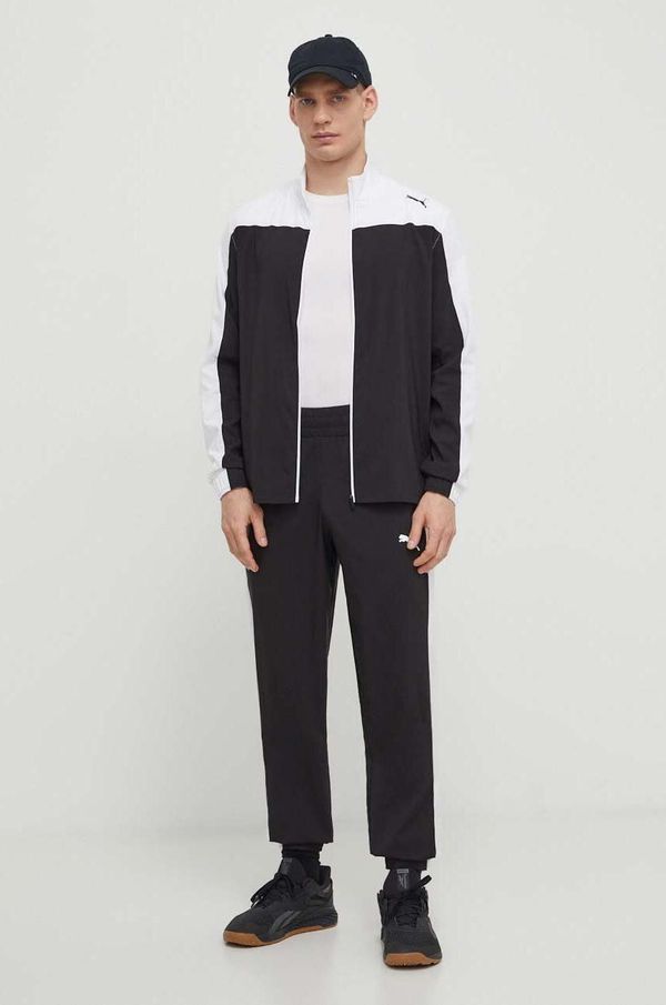 Puma Športna trenirka Puma črna barva, 521043