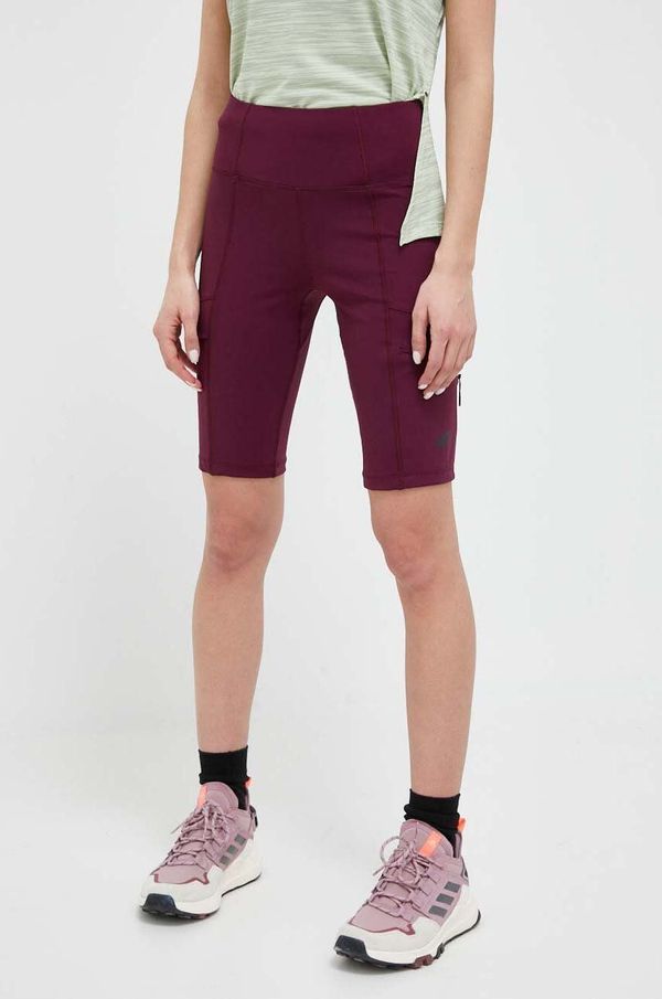 4F Športne kratke hlače 4F ženski, vijolična barva