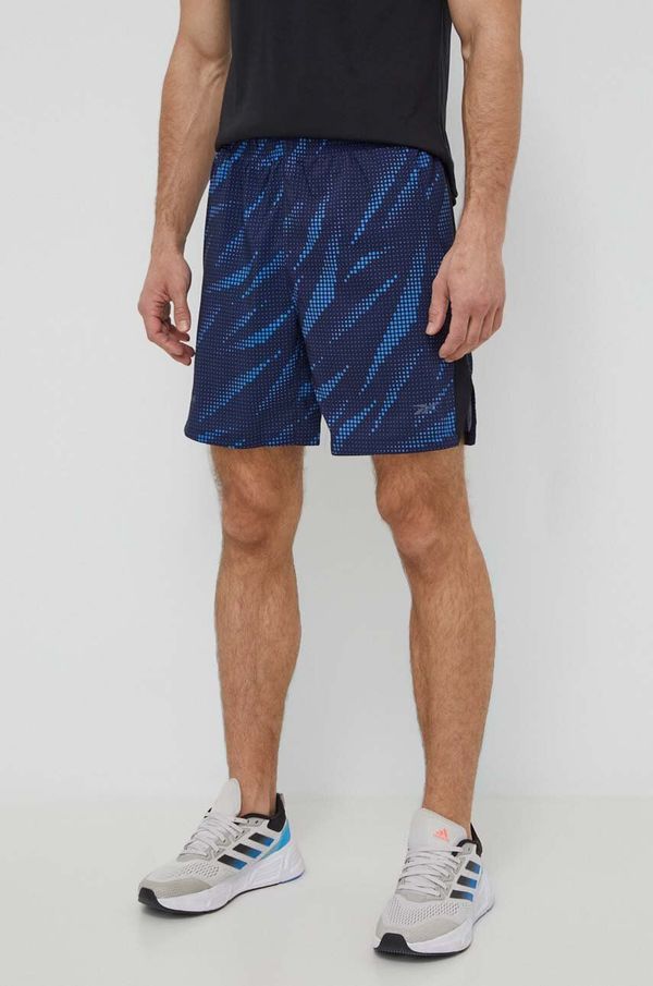 Reebok Športne kratke hlače Reebok Speed moške, mornarsko modra barva, 100075777