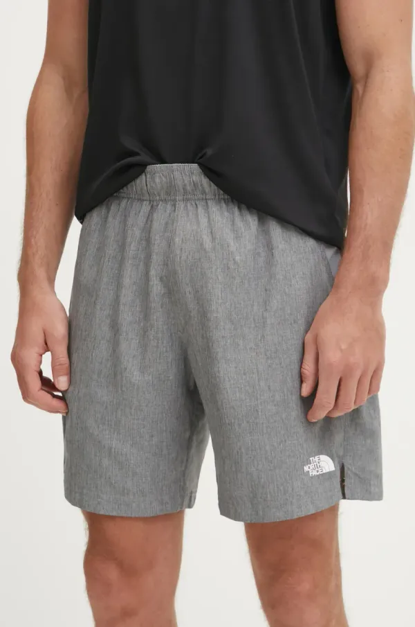 The North Face Športne kratke hlače The North Face 24/7 moške, siva barva, NF0A3O1B4HJ1