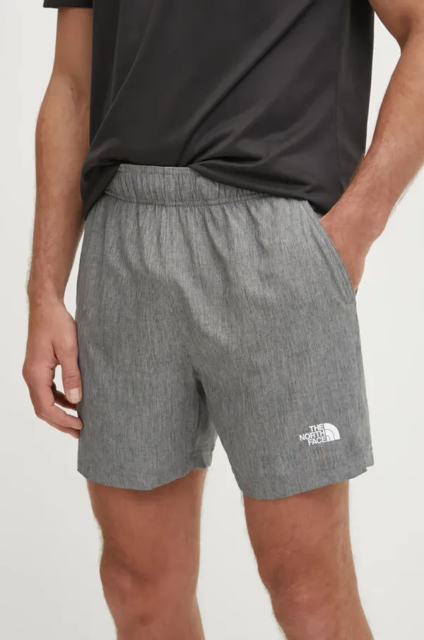The North Face Športne kratke hlače The North Face 24/7 moške, siva barva, NF0A882DDYY1
