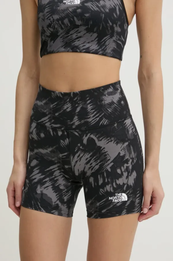 The North Face Športne kratke hlače The North Face Flex ženske, črna barva, NF0A8BQR8R41