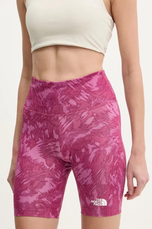 The North Face Športne kratke hlače The North Face Flex ženske, vijolična barva, NF0A8BQQ85N1