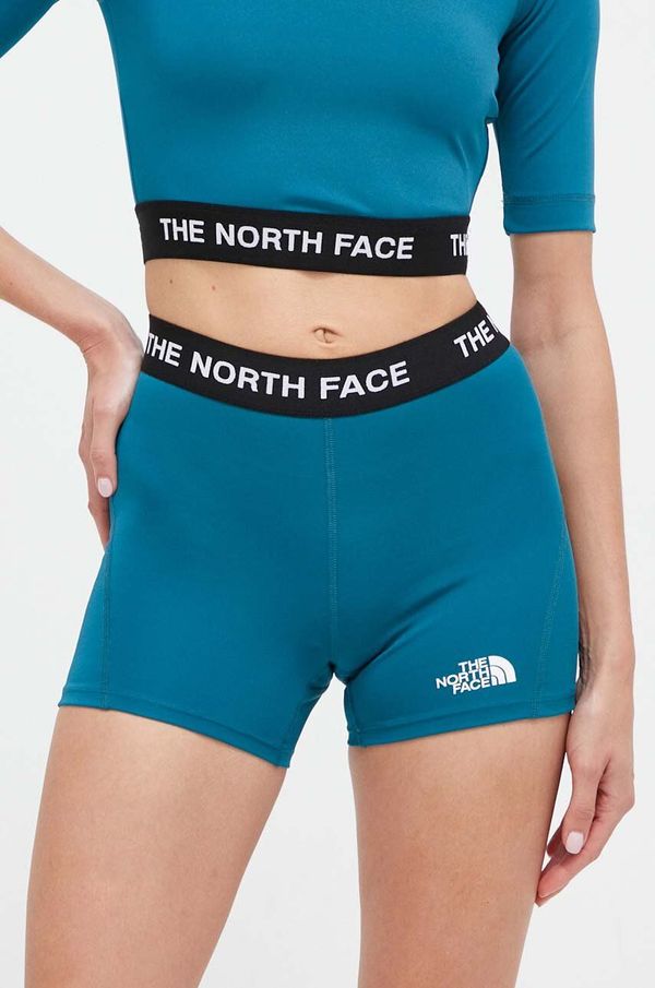 The North Face Športne kratke hlače The North Face ženski, turkizna barva