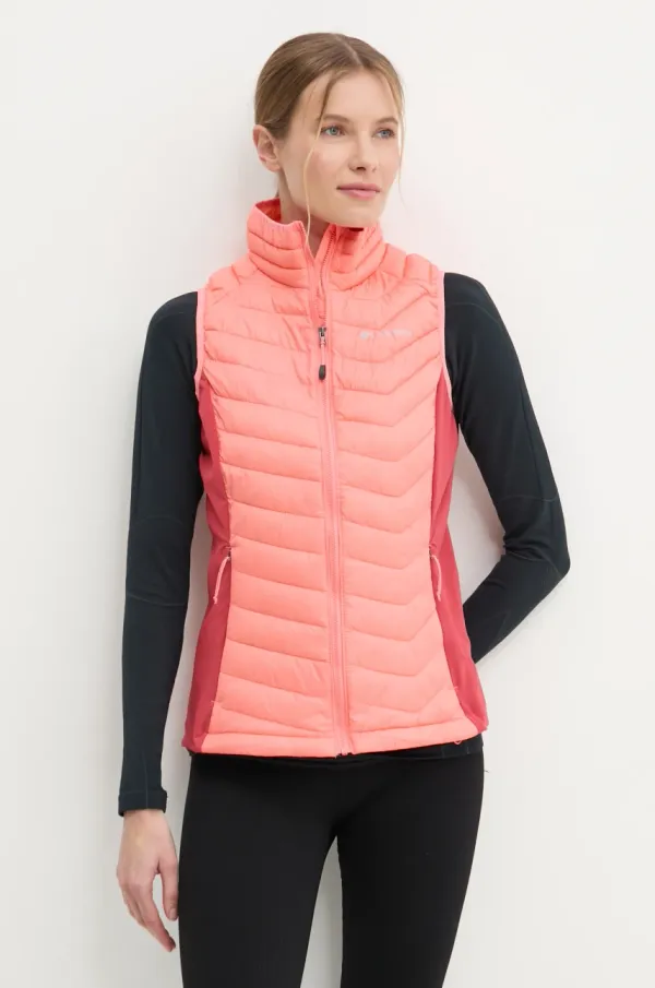 Columbia Športni brezrokavnik Columbia Powder Pass oranžna barva, 2126132