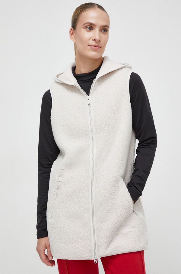 Jack Wolfskin Športni brezrokavnik Jack Wolfskin High Curl bež barva